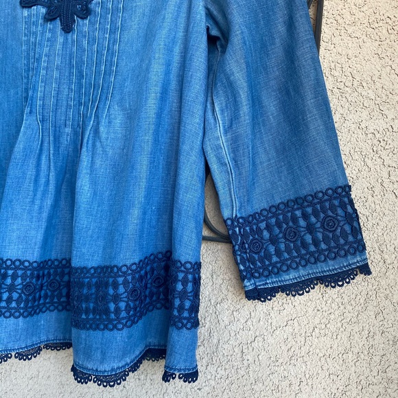 Holding horses denim laced chambray - Picture 5 of 9